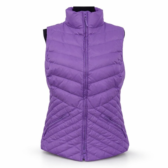 Talbots Jackets & Blazers - Talbots Women's Lightweight Down‎ Vest Medium Purple